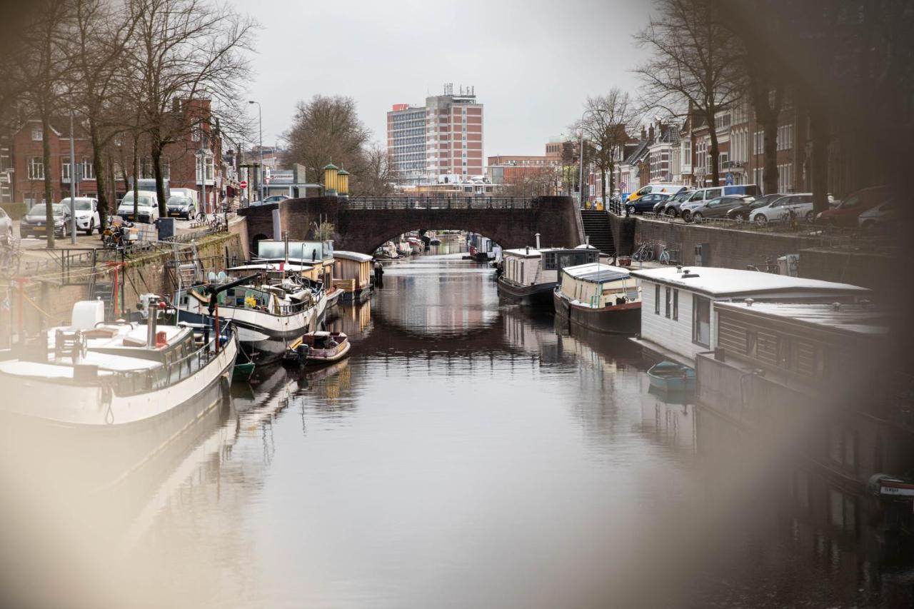 ホテル Wellnessboat De Michiel De Ruyter フローニンゲン エクステリア 写真