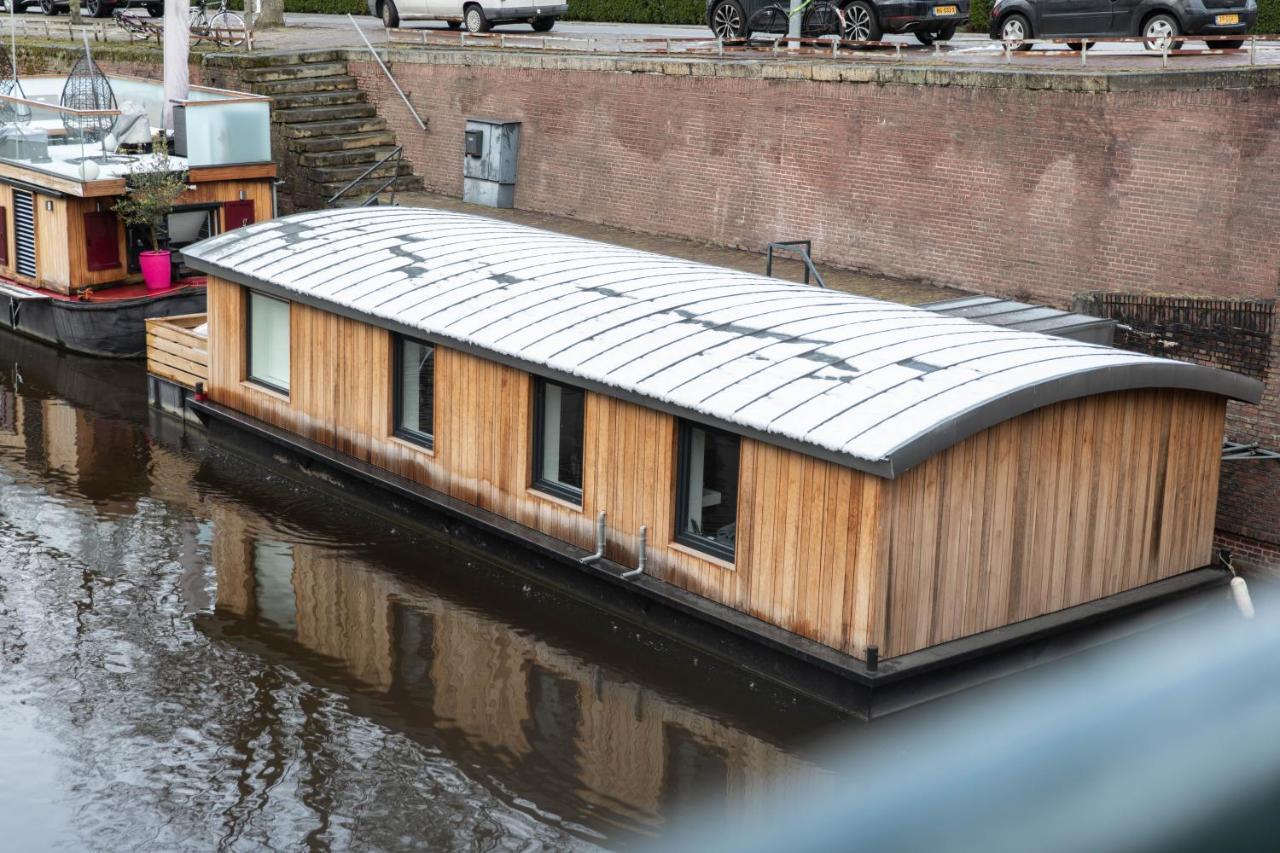 ホテル Wellnessboat De Michiel De Ruyter フローニンゲン エクステリア 写真