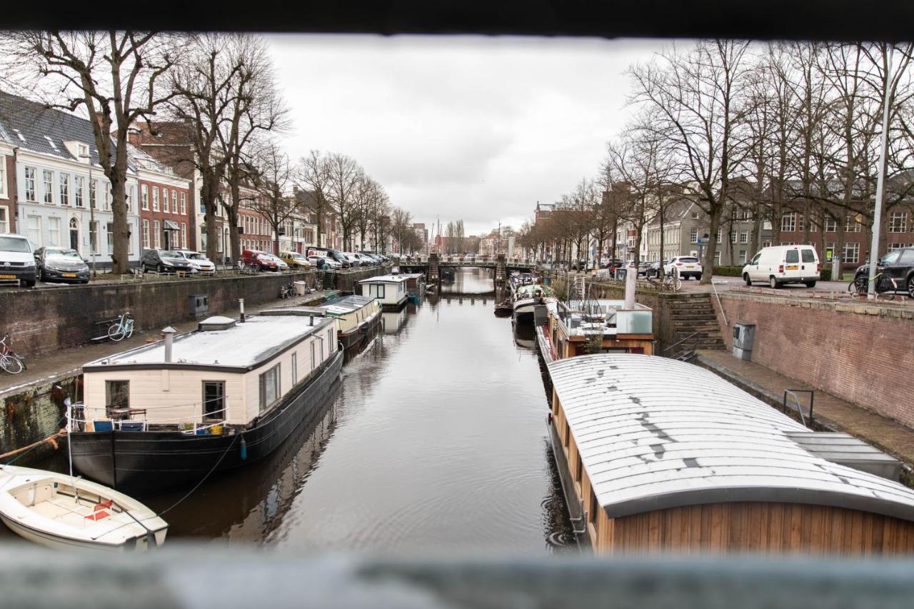 ホテル Wellnessboat De Michiel De Ruyter フローニンゲン エクステリア 写真